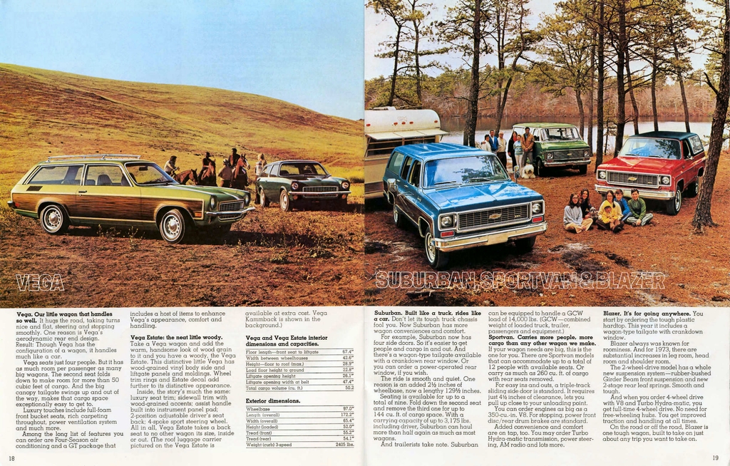1973 Chevrolet Wagons Brochure Page 11